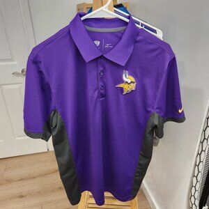 Nike NFL Equipment Minnesota Vikings Team Polo, Small